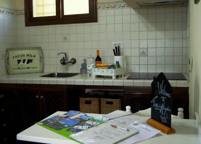 Дом отдыха La Majadera In Mit Panoramablick Эль-Росарио